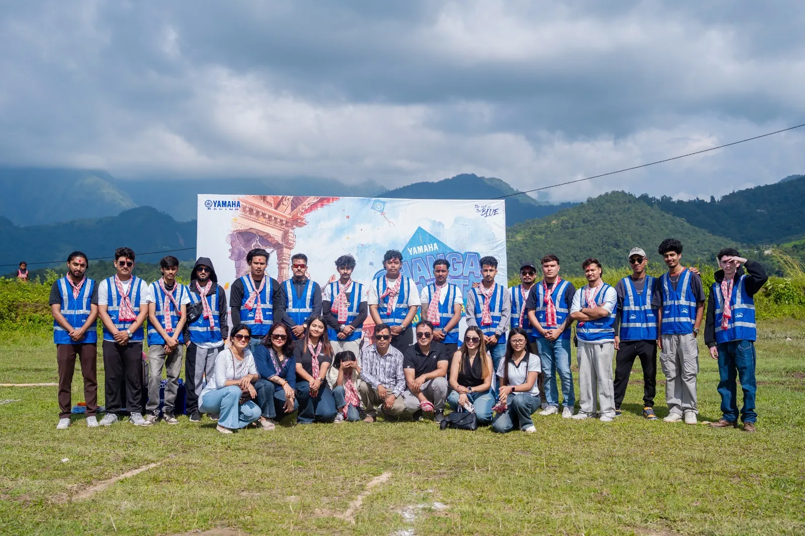 Yamaha Blue Streaks Celebrates Dashain with “Changa Chet” Festive Ride Across Nepal